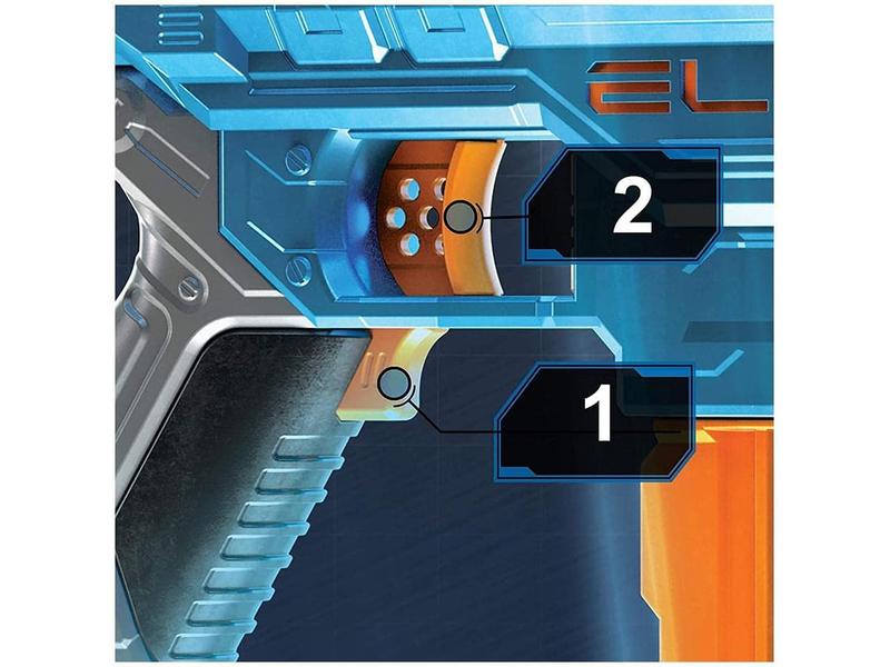 Pistola motorizada Nerf Elite 2.0