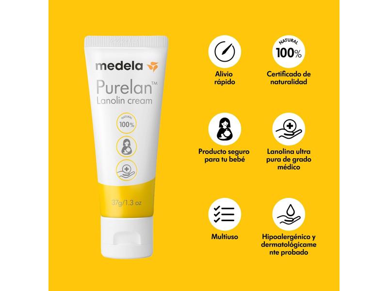 Medela Purelan 37g Crema de Lanolina para Pezones