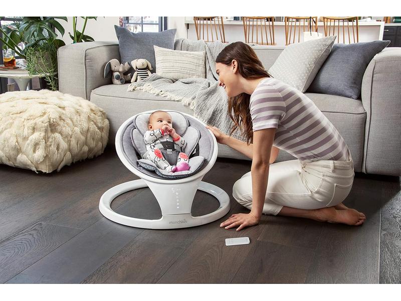 Hamaca Eléctrica Mecedora de Bebé Munchkin con Bluetooth