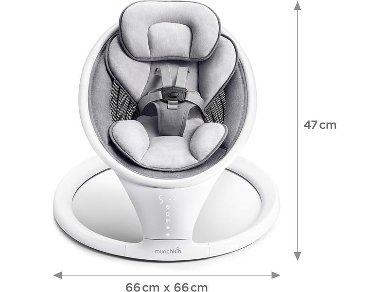 Hamaca Eléctrica Mecedora de Bebé Munchkin con Bluetooth