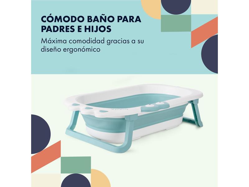 Bañera Plegable de Bebe azul