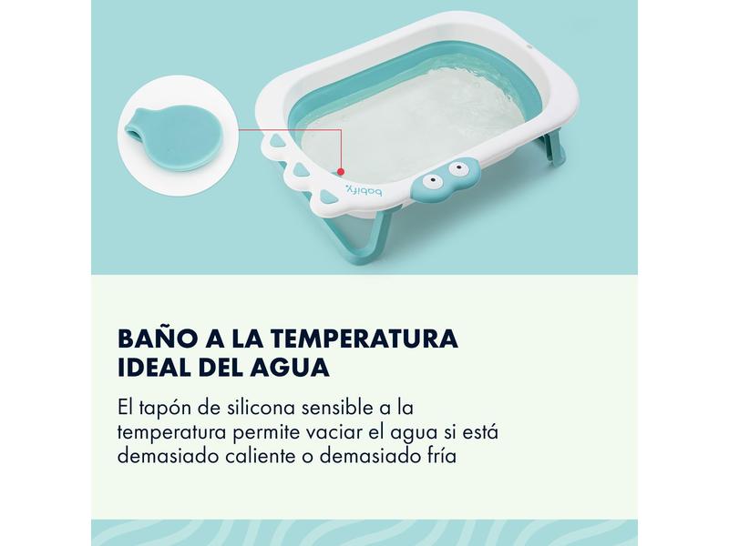 Bañera Plegable de Bebe azul