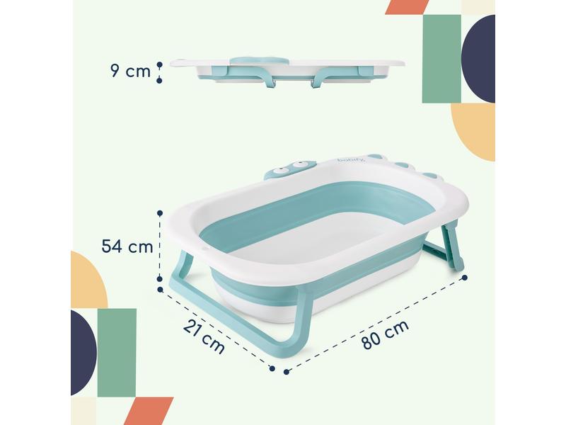Bañera Plegable de Bebe azul