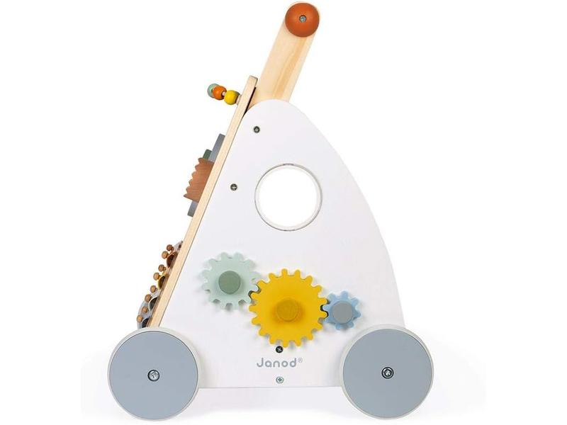 Andador Janod de Madera 9 Juegos Educativos 1+