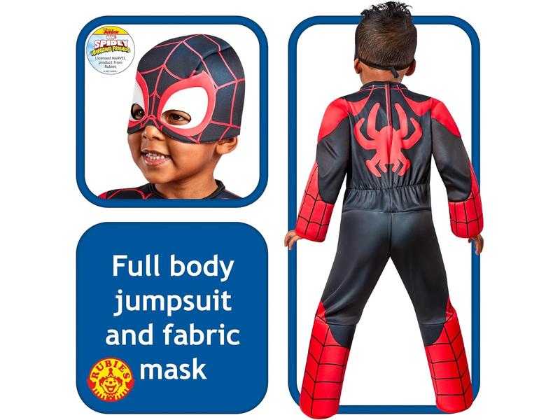 Disfraz Spiderman  Miles Morales Niño 3-4 años
