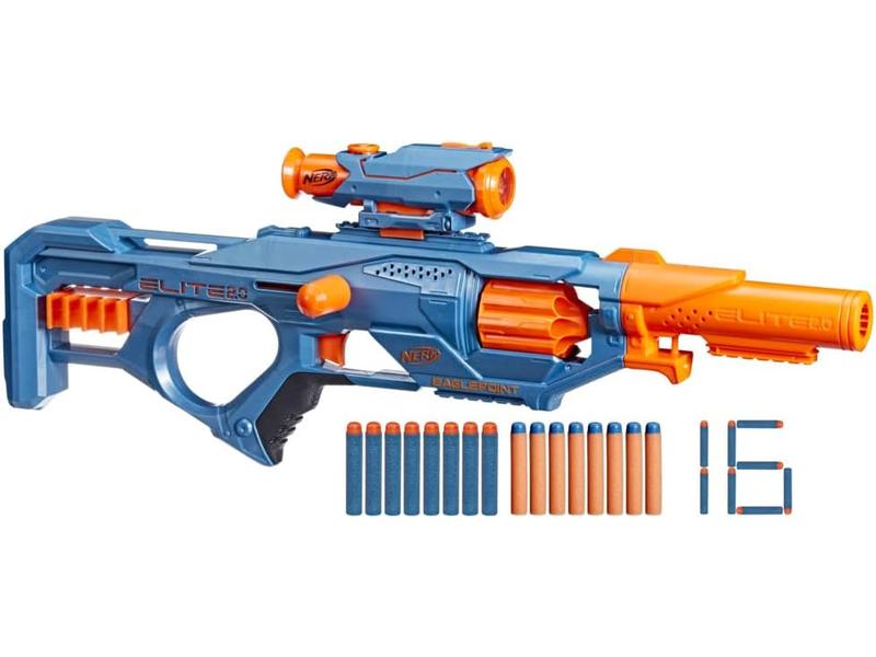 Nerf Elite 2.0 RD-8 Eaglepoint + Cañón y Mira