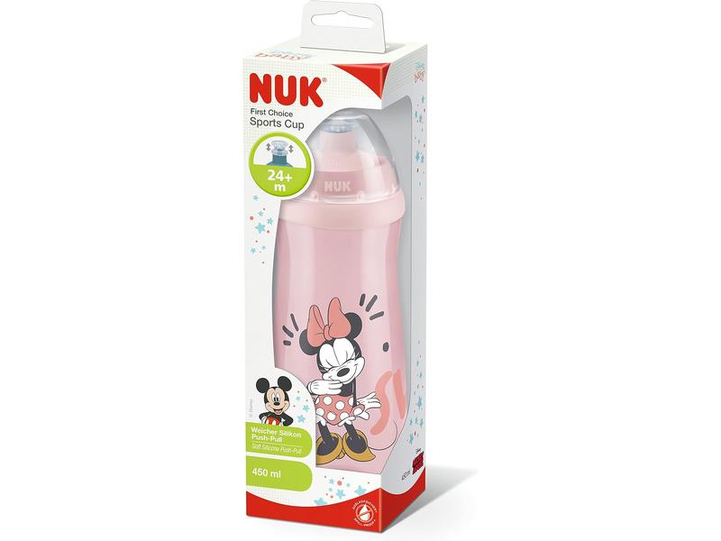 NUK Botella boquilla a prueba de fugas 2 años