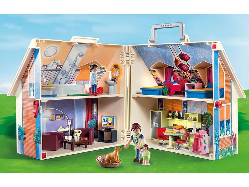 Playmobil 70985 Dollhouse Casa Muñecas 4+ Maletín