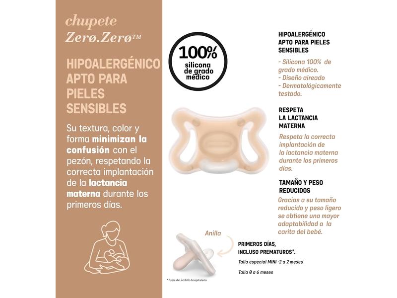 Chupete  Suavinex recién nacido Zero Zero