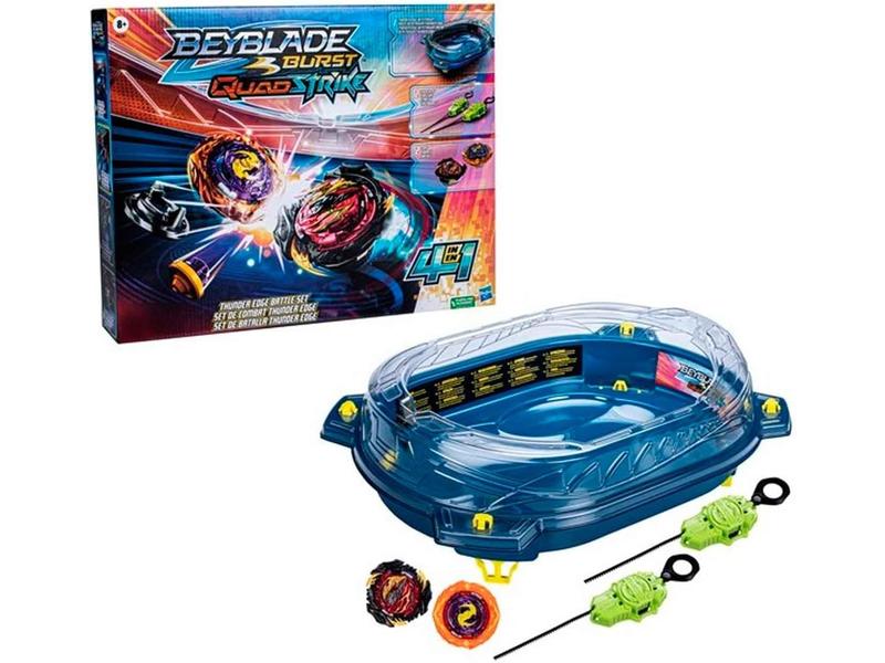 Beyblade QuadStrike set batalla Thunder Edge