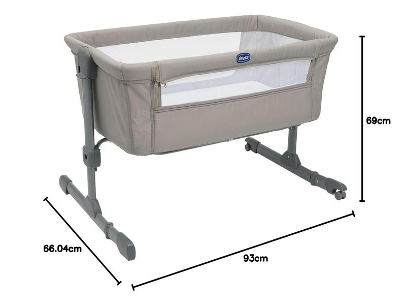 Cuna bebé Chicco Next2Me Essential Dune