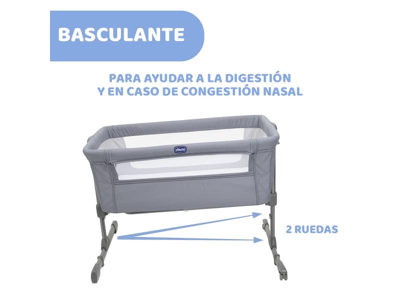 Cuna colecho Chicco Next2Me Essential Stone