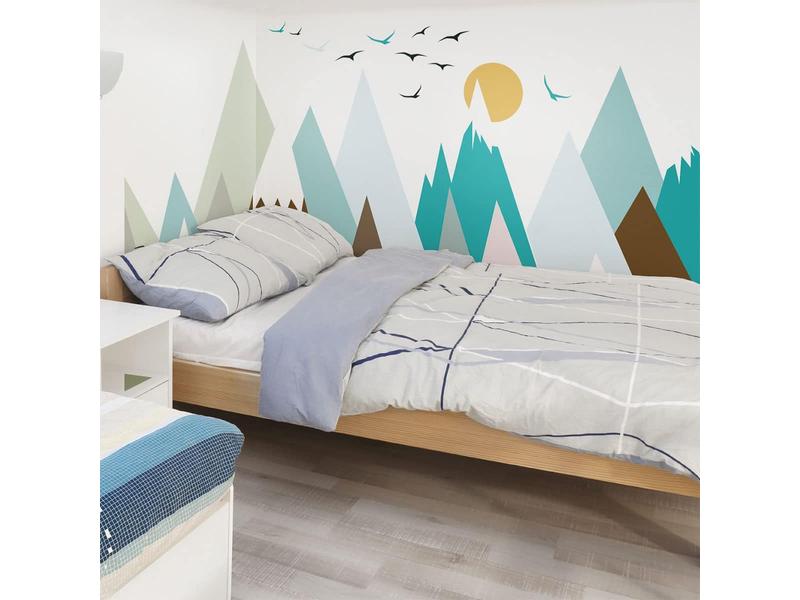 Vinilo Decorativo Infantil OYENKA Montañas