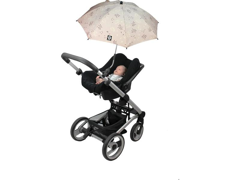Stroller Parasol/Umbrella Romantic Leaves Beige