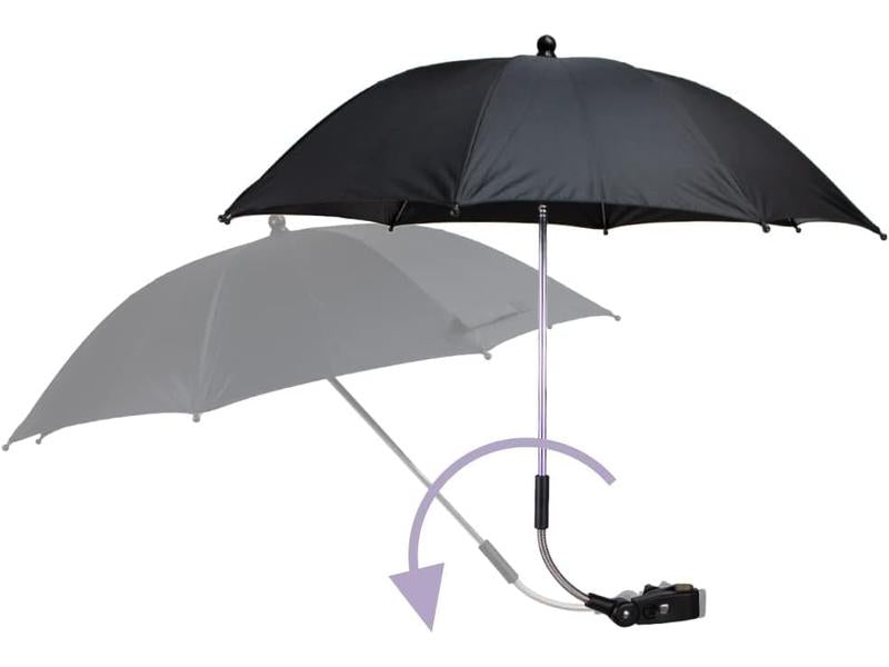 Stroller Parasol/Umbrella Romantic Leaves Beige