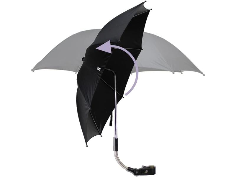 Stroller Parasol/Umbrella Romantic Leaves Beige
