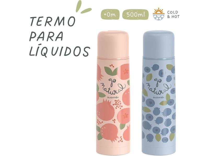 Termo líquidos bebé Suavinex azul