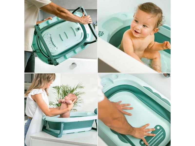 Bañera Bebe Plegable Interbaby 80x47x21 cm