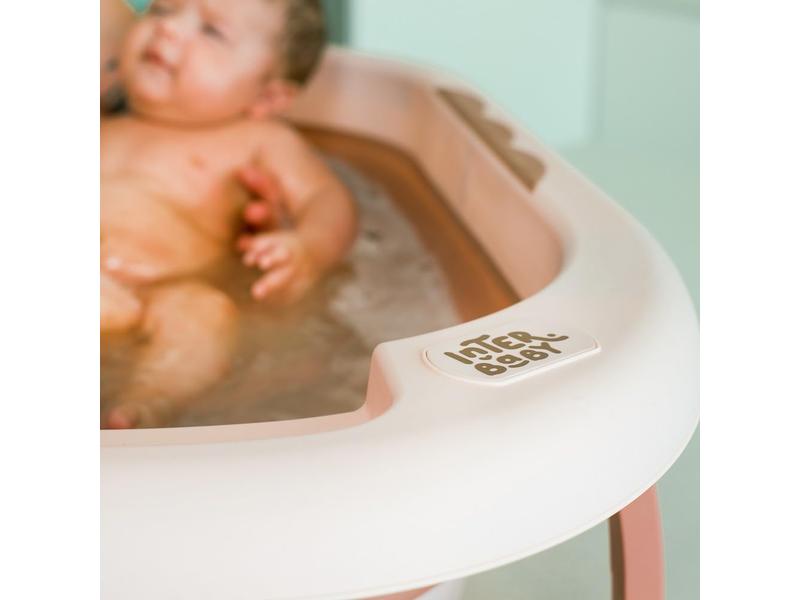 Bañera Bebe Plegable Interbaby 80x47x21 cm