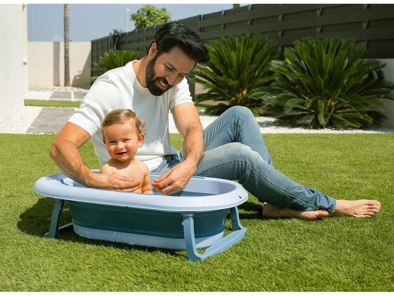 Bañera Bebe Plegable Interbaby 80x47x21 cm