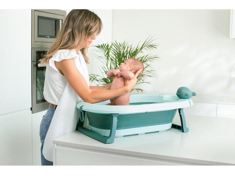Bañera Bebe Plegable Interbaby 80x47x21 cm