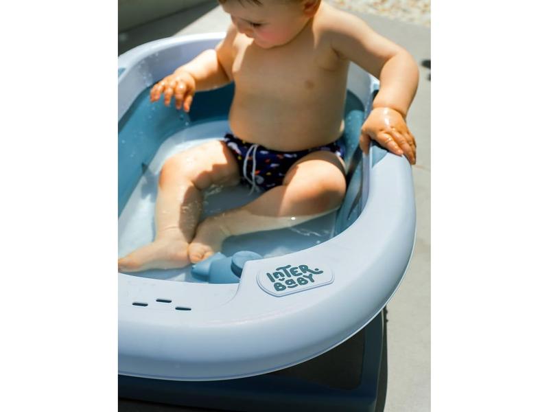 Bañera Bebe Plegable Interbaby 80x47x21 cm