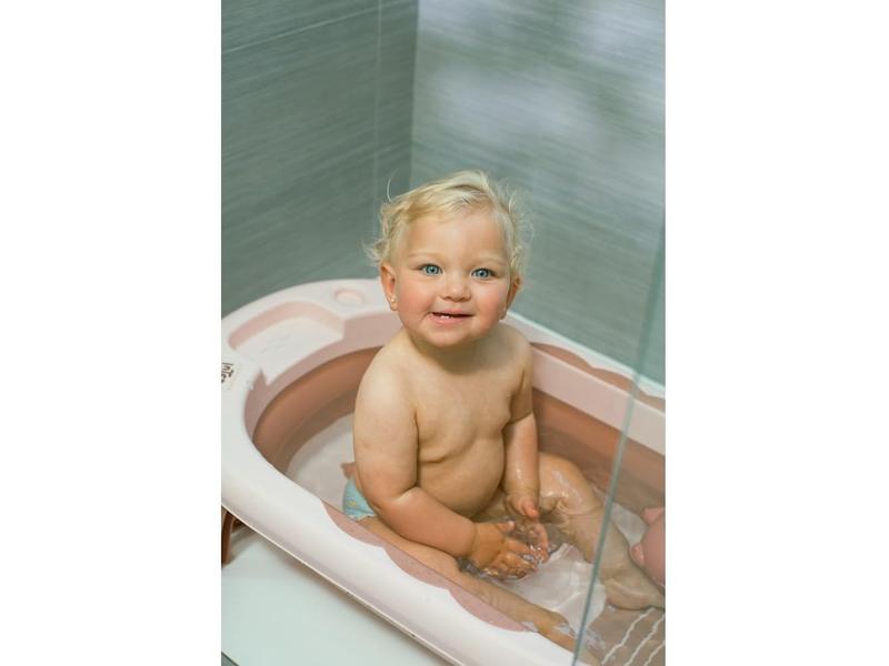 Bañera Bebe Plegable Interbaby 80x47x21 cm