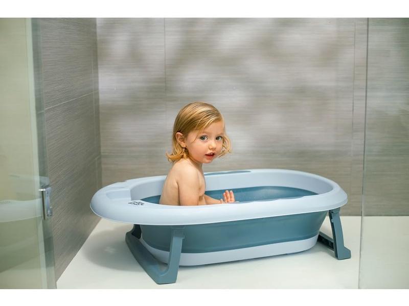 Bañera Bebe Plegable Interbaby 80x47x21 cm