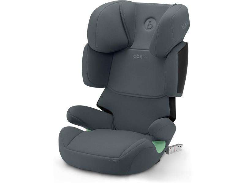 CYBEX Silver Silla de coche infantil Solution X i-Fix, Para coches con y sin ISOFIX, De 3 a 12 años aprox. (100 - 150 cm), De 15 a 50 kg aprox., Gris oscuro (Cobblestone Grey)