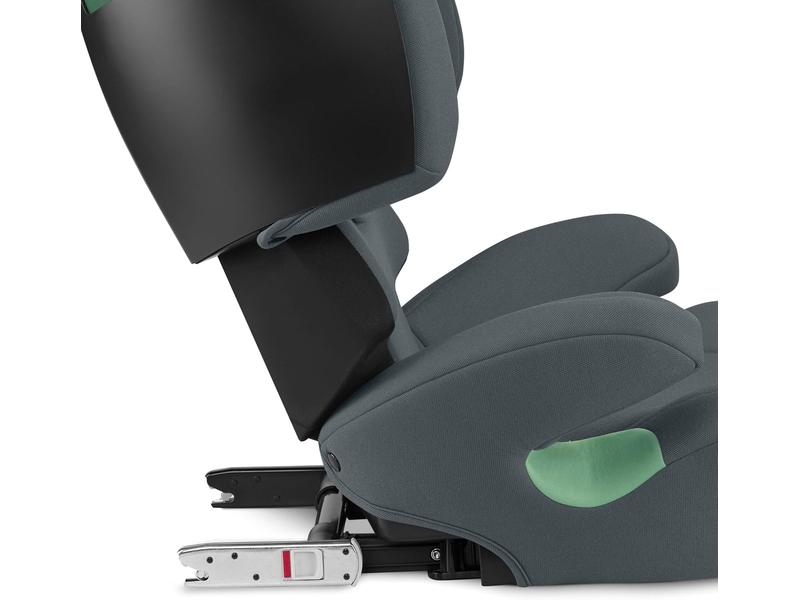 CYBEX Silver Silla de coche infantil Solution X i-Fix, Para coches con y sin ISOFIX, De 3 a 12 años aprox. (100 - 150 cm), De 15 a 50 kg aprox., Gris oscuro (Cobblestone Grey)