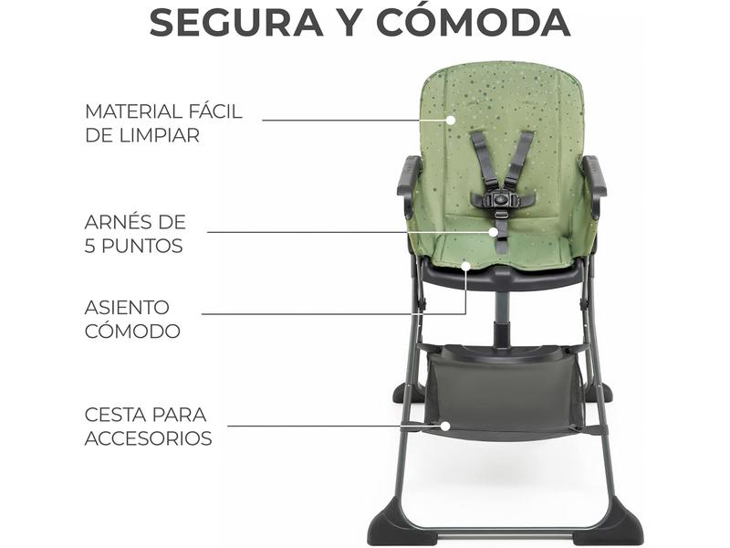 Trona Bebé, Kinderkraft FOLDEE Verde