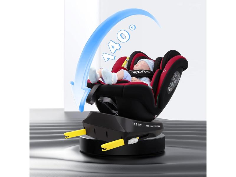 Silla de Coche Giratoria 360 ISOFIX reecle