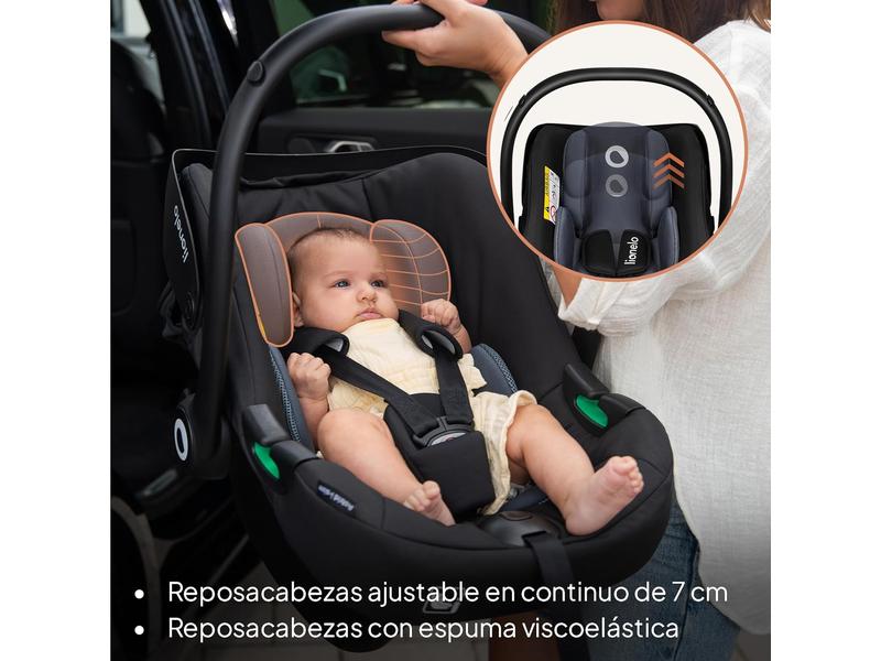 silla de coche Portabebés IONELO ASTRID