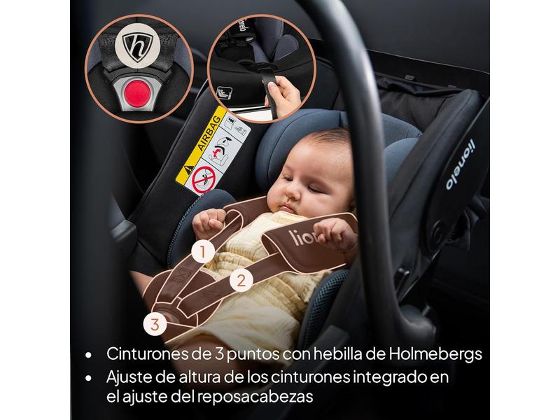 silla de coche Portabebés IONELO ASTRID