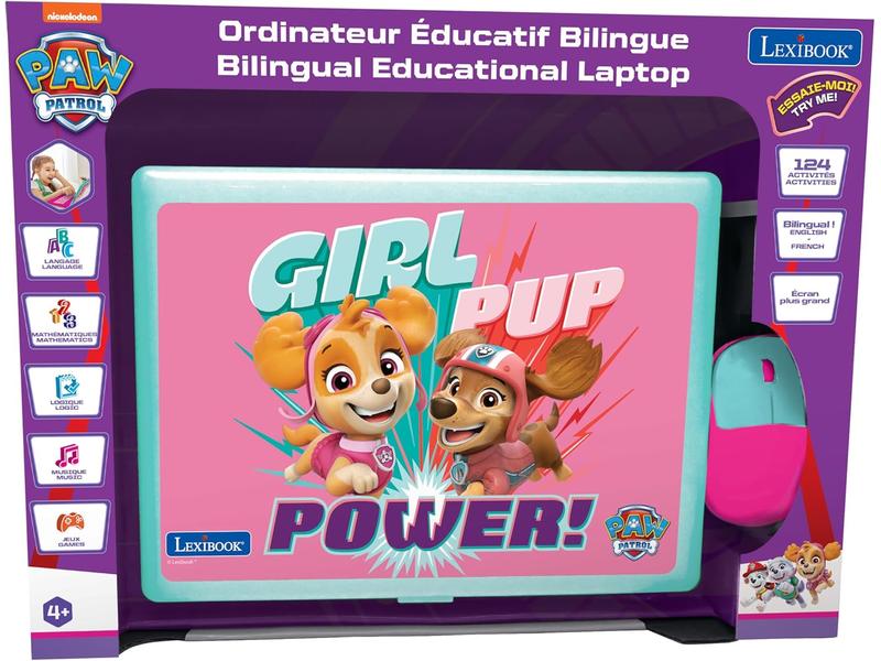 Ordenador Lexibook Paw Patrol inglés-francés