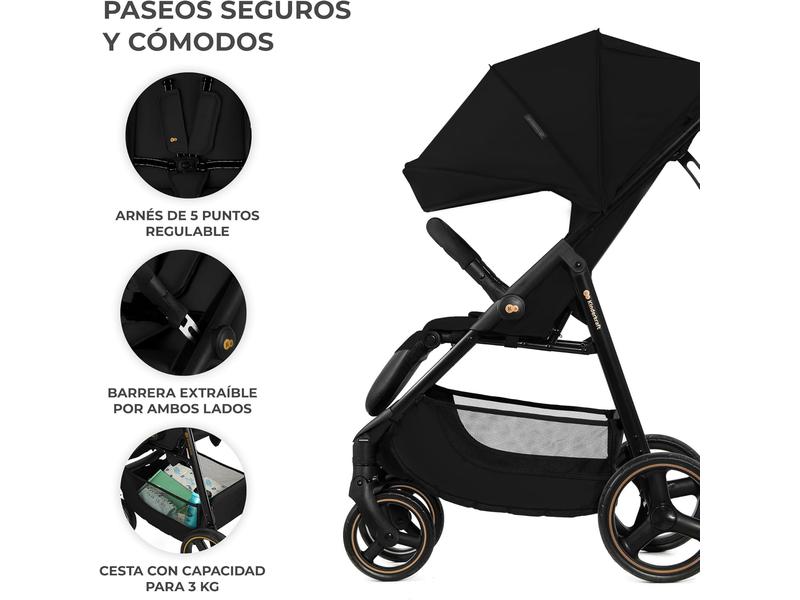 Silla de Paseo Kinderkraft TRIG 3 negra