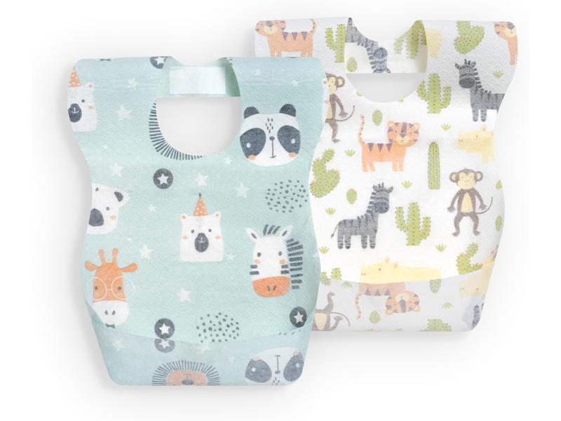 Baberos Desechables e Impermeables 10 udad