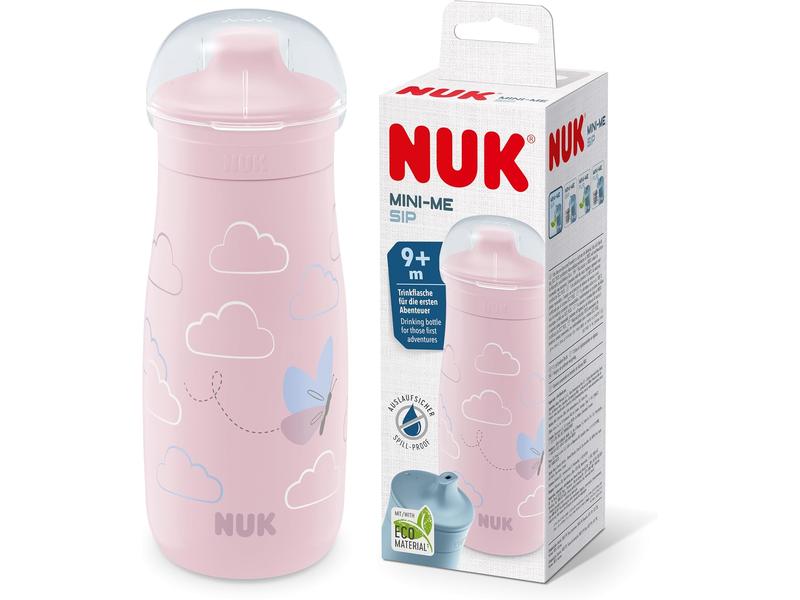 Botella de agua para niños 9 meses rosa