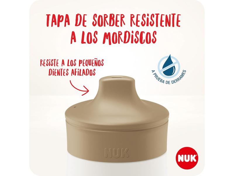 Botella de agua para niños 9 meses rosa