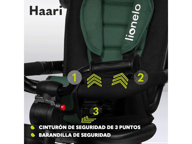 Triciclo carrito bicicleta 2 en 1 Lionelo Haari