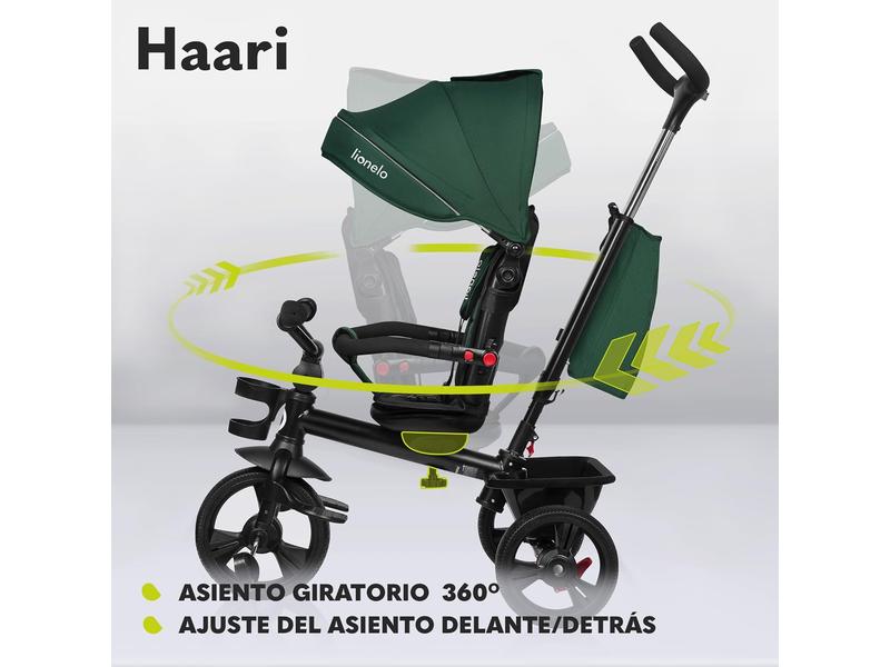 Triciclo carrito bicicleta 2 en 1 Lionelo Haari