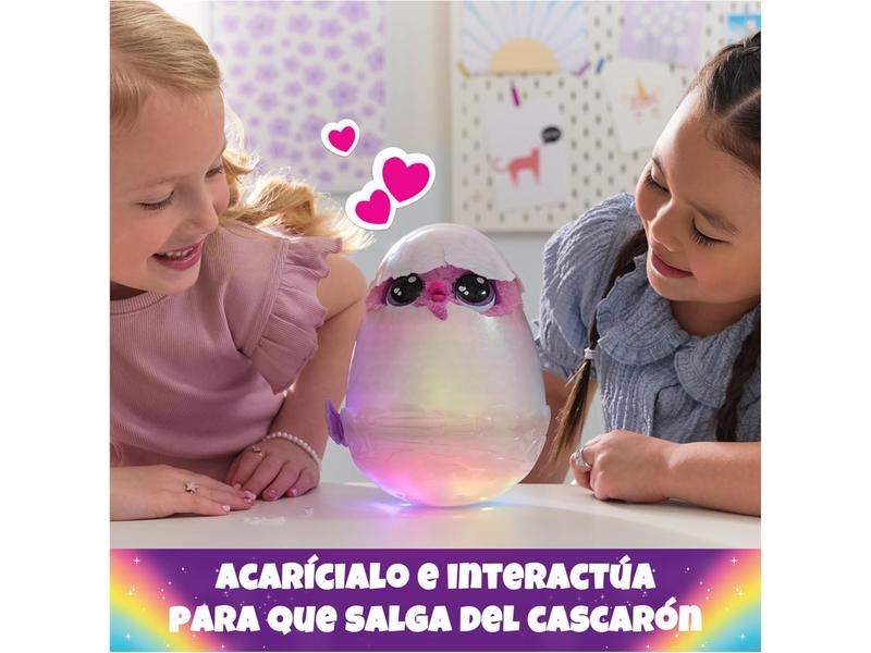 Hatchimals PUFFICORN Peluche Sorpresa Interactivo