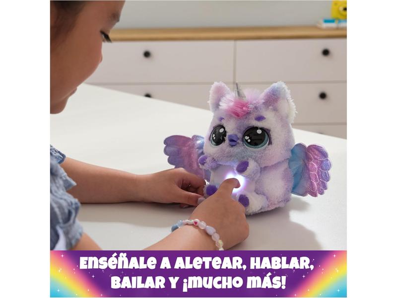 Hatchimals PUFFICORN Peluche Sorpresa Interactivo