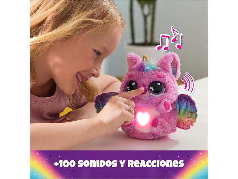 Hatchimals PUFFICORN Peluche Sorpresa Interactivo