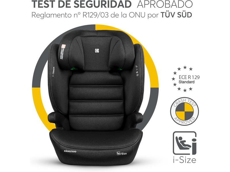 Silla de Coche 2/3 KikkaBoo i-Size i-Track