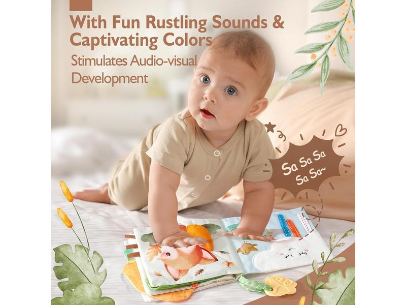 Libro Bebe Juguetes Bebes 0 3 6 M hahaland