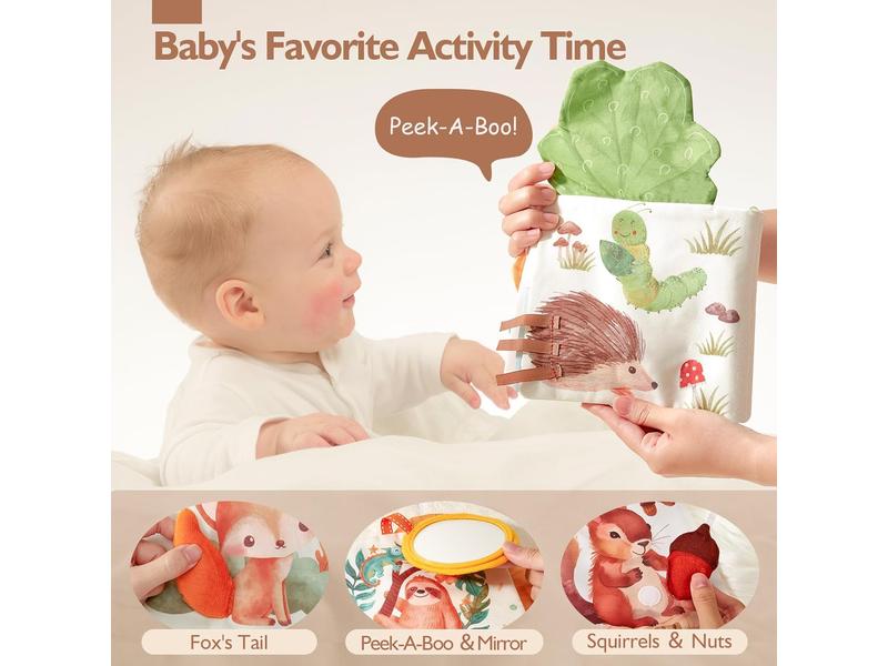 Libro Bebe Juguetes Bebes 0 3 6 M hahaland