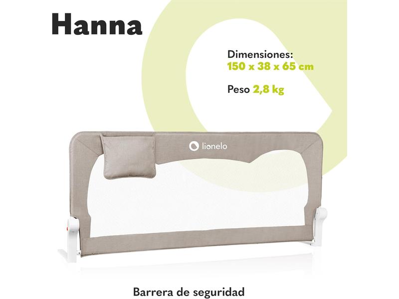 Barrera de Cama 150 x 65 cm Lionelo