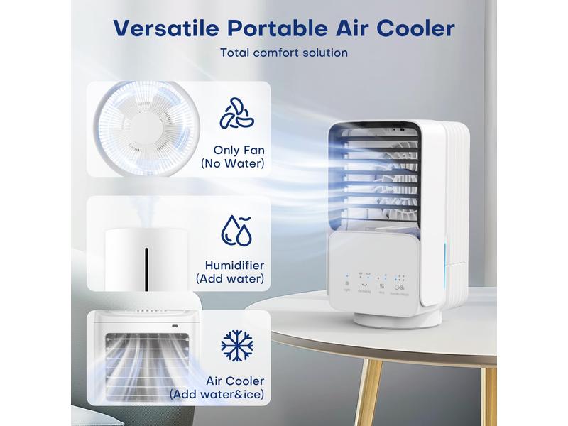 Aire Acondicionado Portatil, 4 en 1 OMISOON