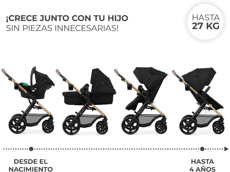 Carrito bebé 3 en 1 Kinderkraft MOOV2